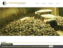 Tablet Screenshot of centroarqueoloxicodobarbanza.org